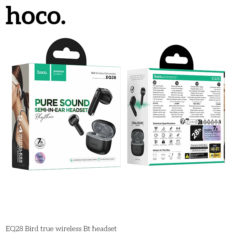 HOCO EQ28 Semi-Open True Wireless Earbuds