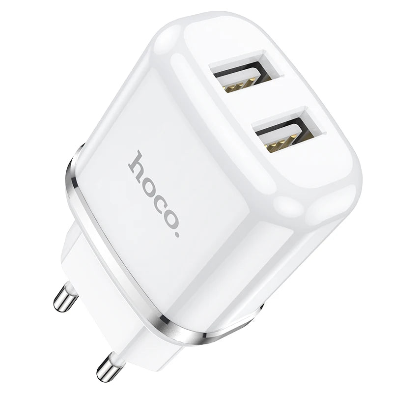 HOCO N4 Dual USB Wall Charger 2.4A – EU Plug