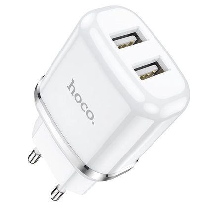 HOCO N4 Dual USB Wall Charger 2.4A – EU Plug