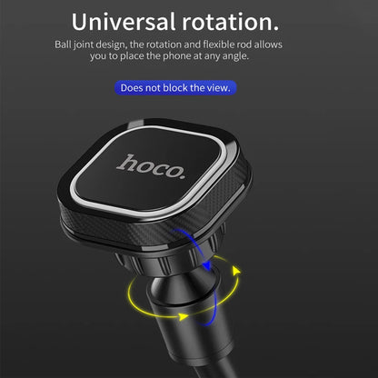 HOCO CA55 Magnetic Car Phone Holder with Strong Suction Cup