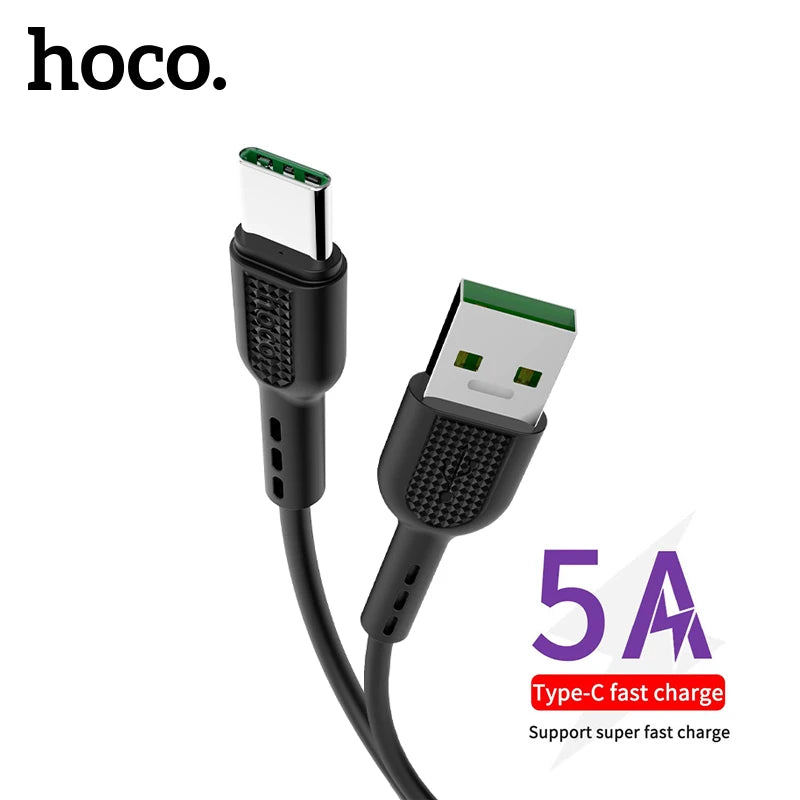 HOCO X33 USB-A to USB-C Fast Charging Cable 5A