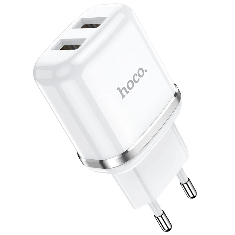 HOCO N4 Dual USB Wall Charger 2.4A – EU Plug