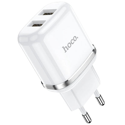 HOCO N4 Dual USB Wall Charger 2.4A – EU Plug