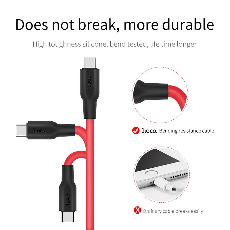 HOCO X21 USB-A to USB-C Charging & Data Cable