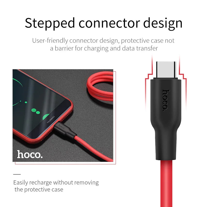 HOCO X21 USB-A to USB-C Charging & Data Cable