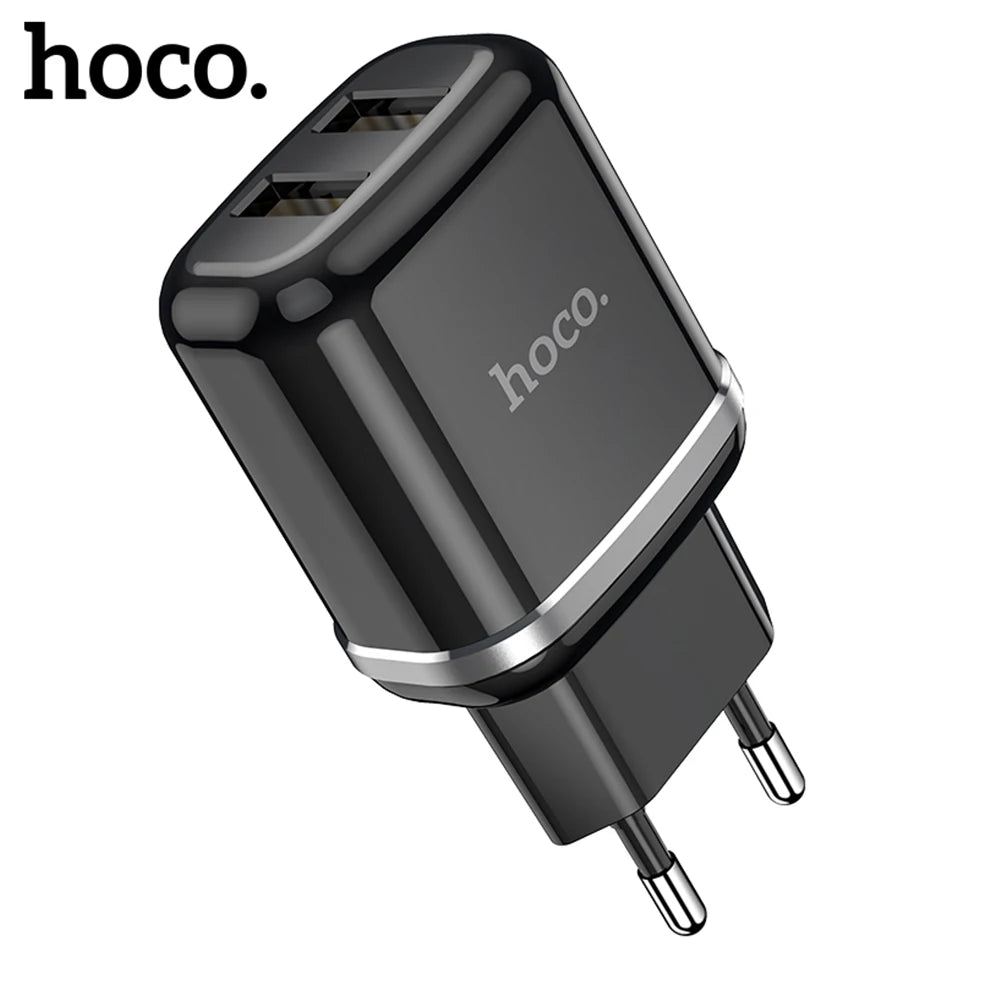 HOCO N4 Dual USB Wall Charger 2.4A – EU Plug
