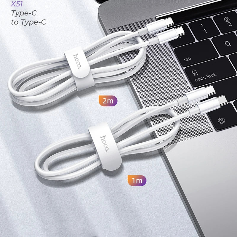 HOCO X51 USB-C to USB-C 100W Fast Charging Cable
