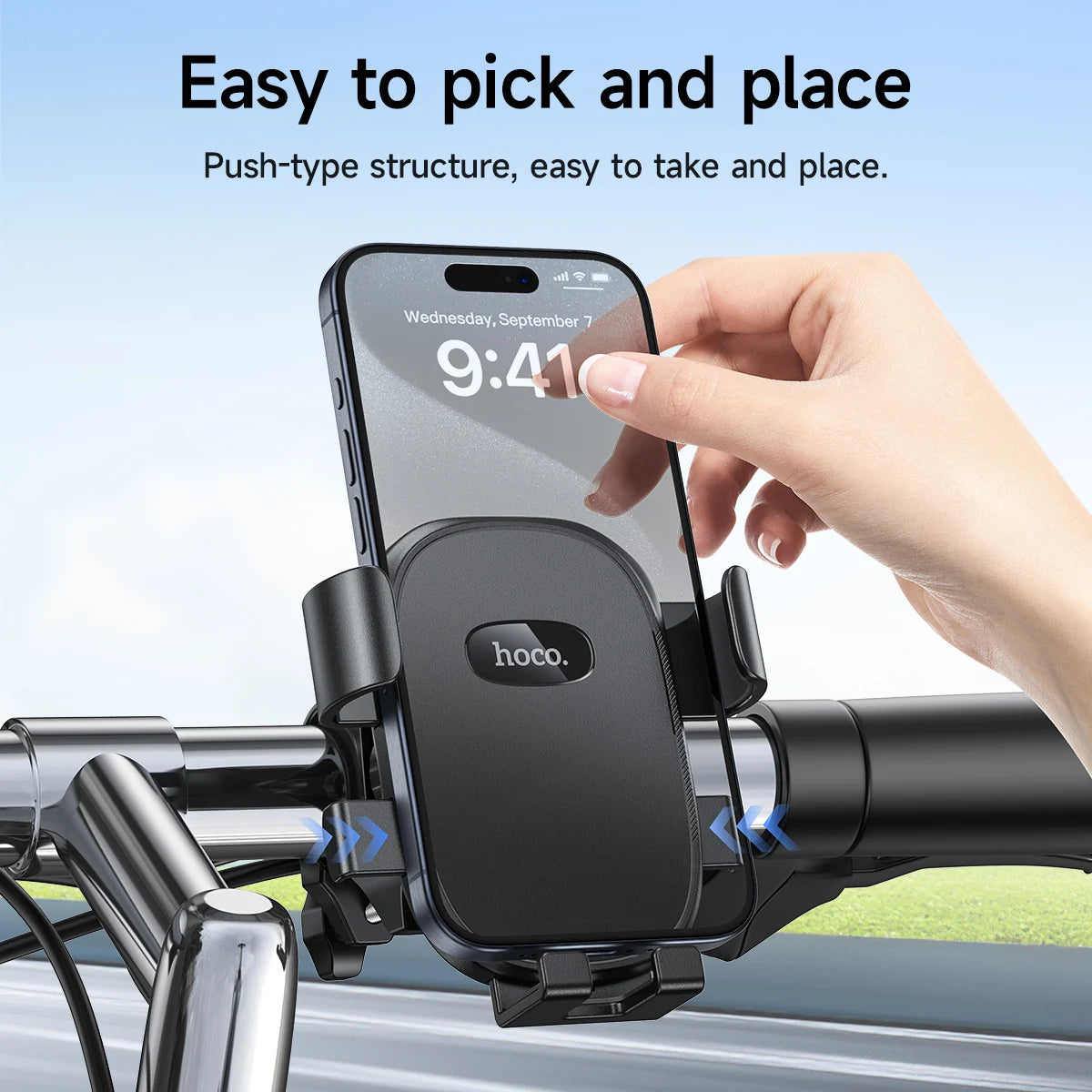 HOCO H85 360° Bicycle & Motorcycle Phone Holder