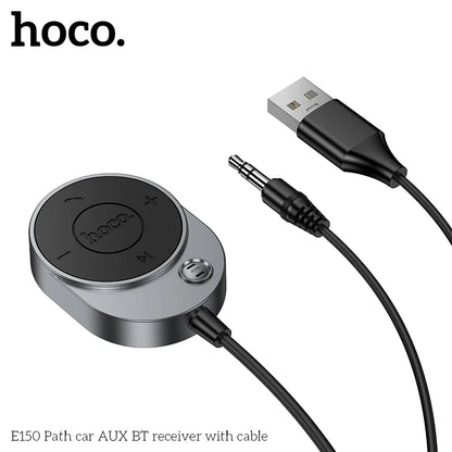HOCO E150 Bluetooth 5.4 AUX Receiver for Car