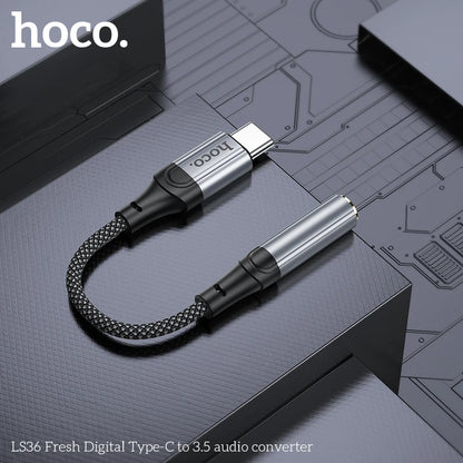 HOCO LS36 USB-C to 3.5mm Audio Adapter with DAC