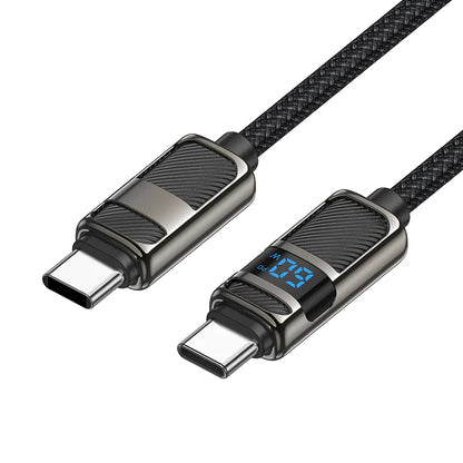 HOCO U137 PowerDisplay 60W USB-C Fast Charging Cable