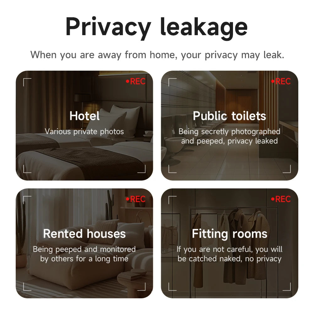 HOCO GM231 Hidden Camera Detector – Anti-Spy Portable Security Device