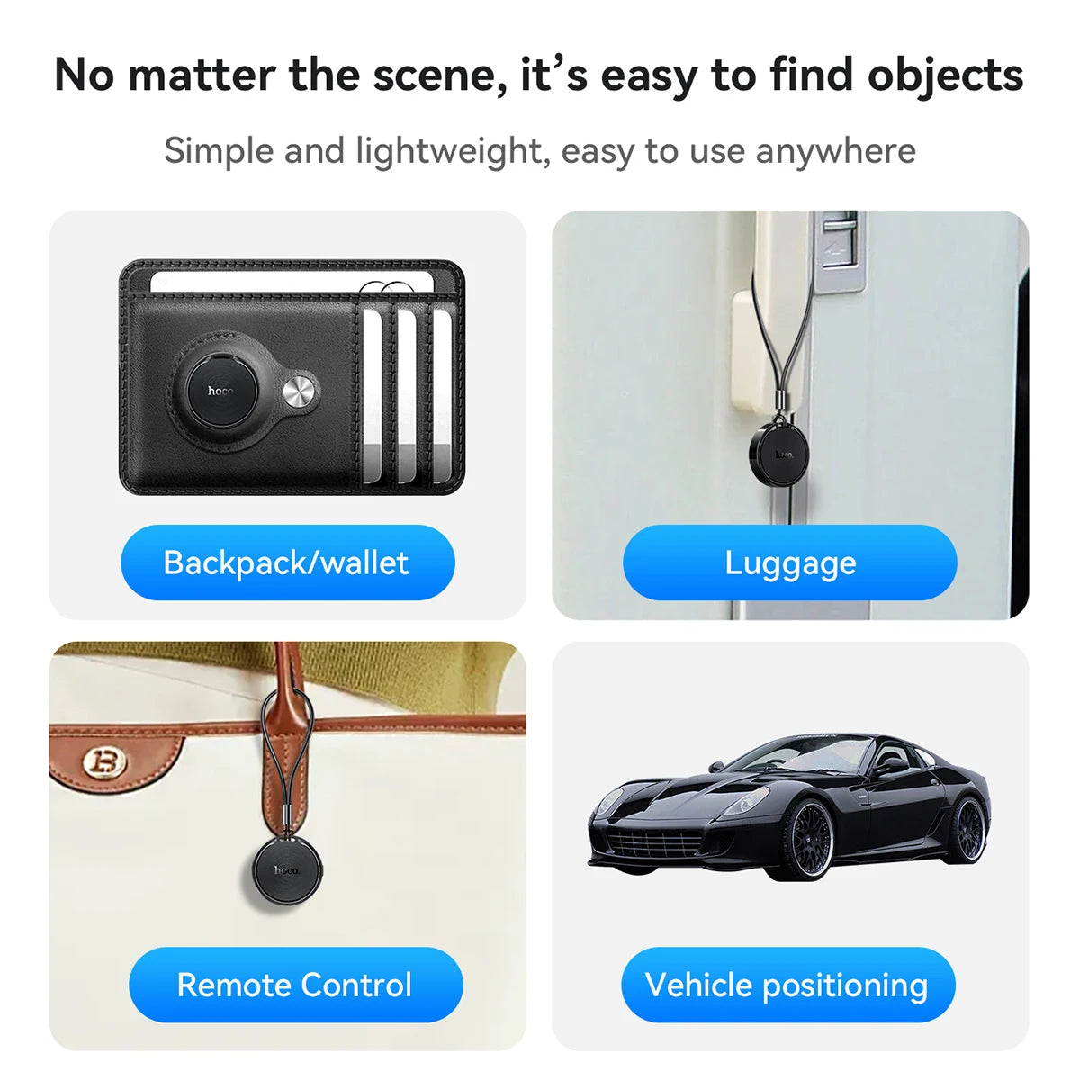 HOCO E96A Smart Tracker for Android (Google Find My Device)