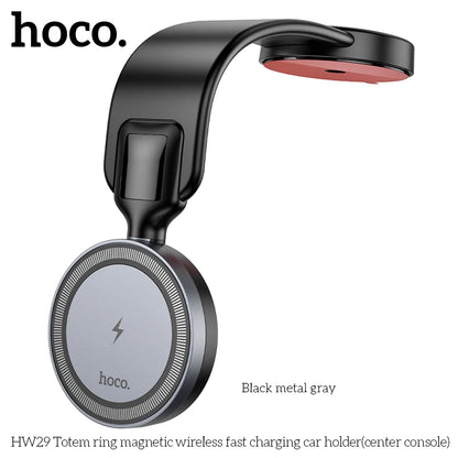 HOCO HW29 Magnetic Wireless Car Charger 15W