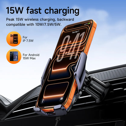 HOCO CA202 Plus 15W Smart Wireless Car Holder