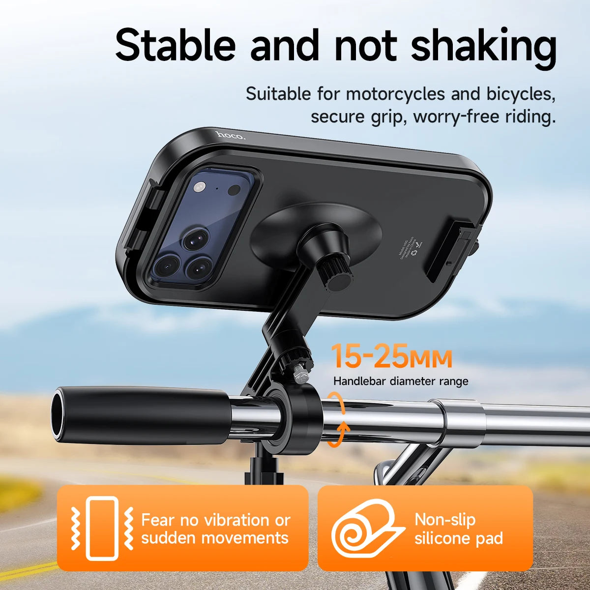 HOCO H95 Waterproof Bike Phone Mount