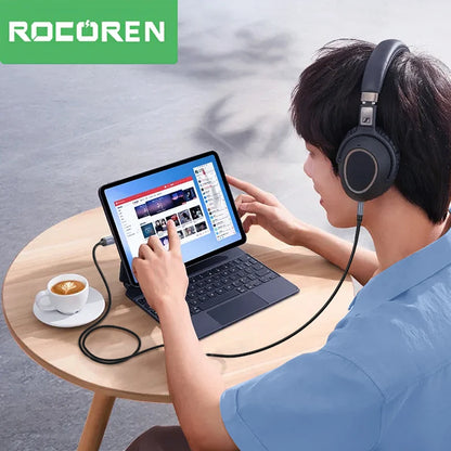 ROCOREN USB-C to 3.5mm AUX Audio Cable