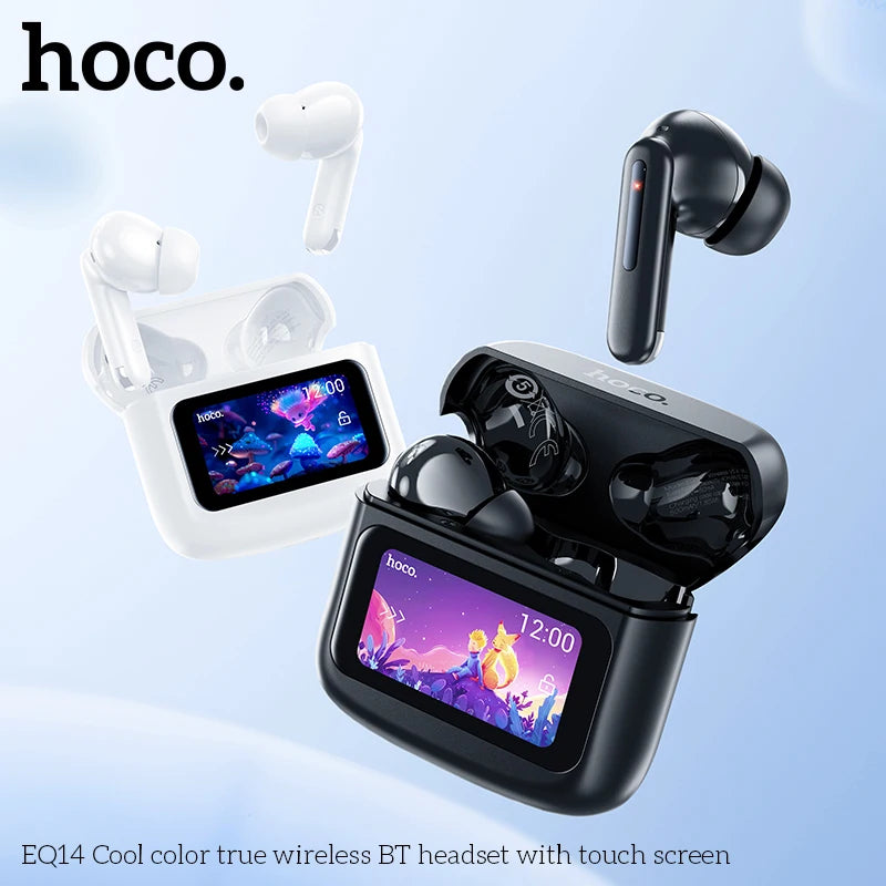 HOCO EQ14 Smart Touchscreen Wireless Earbuds