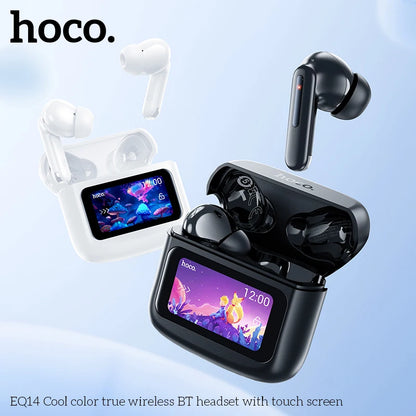 HOCO EQ14 Smart Touchscreen Wireless Earbuds