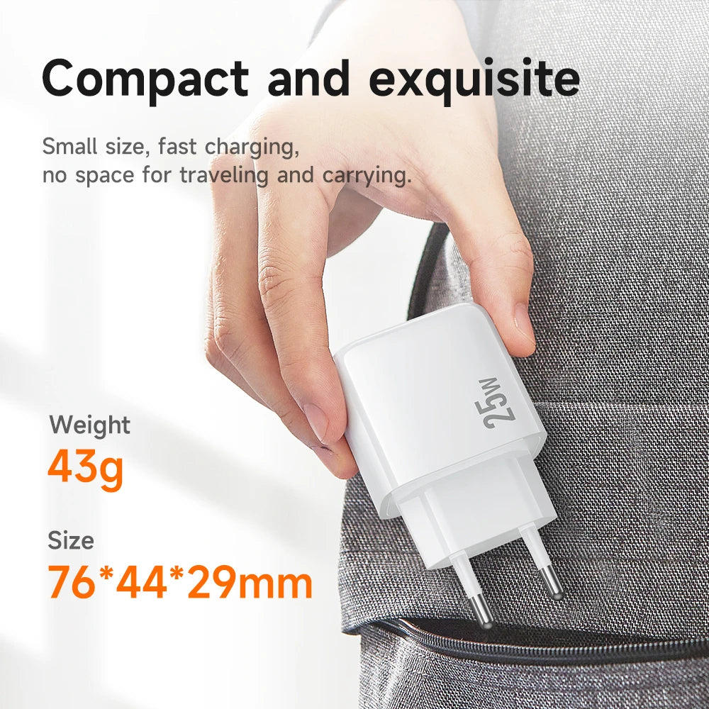 HOCO CS53A USB-C PD 25W Wall Charger