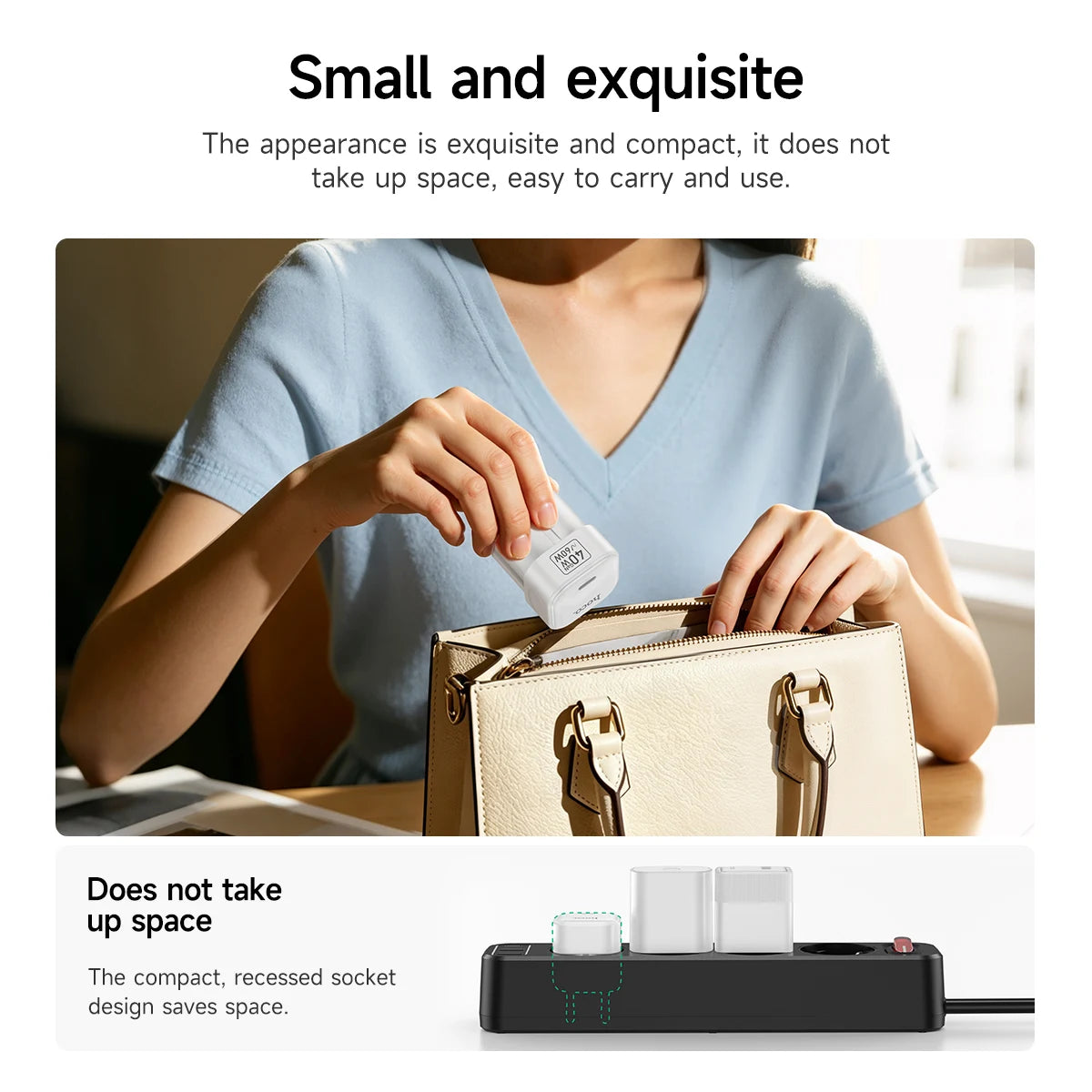 HOCO C168A 40W GaN USB-C Fast Charger