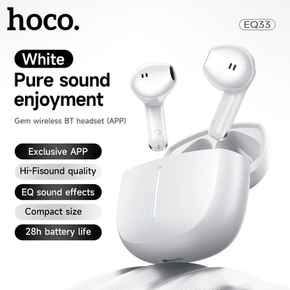 HOCO EQ33 App-Controlled True Wireless Earbuds