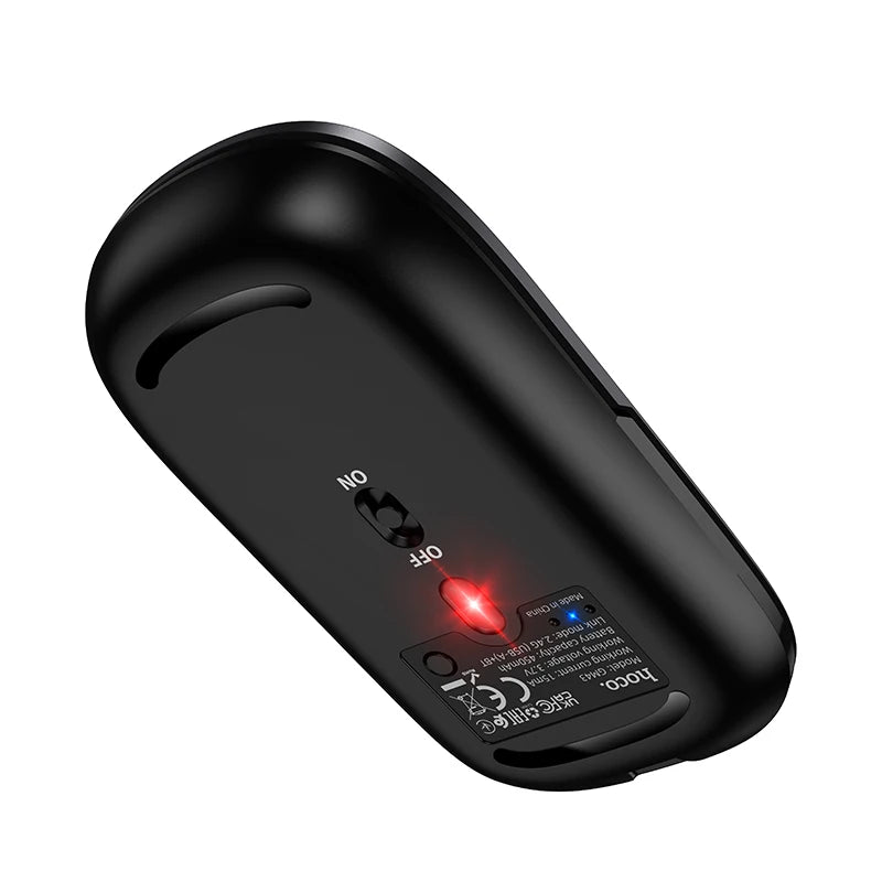 HOCO GM43 Rechargeable Dual Mode Wireless Mouse
