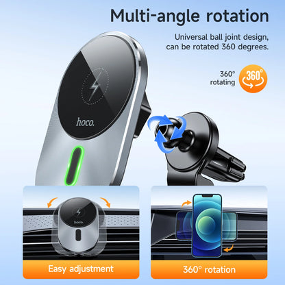 HOCO CA91 Magnetic Wireless Car Charger Mount 15W
