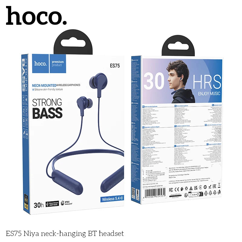HOCO ES75 Bluetooth Neckband Earphones