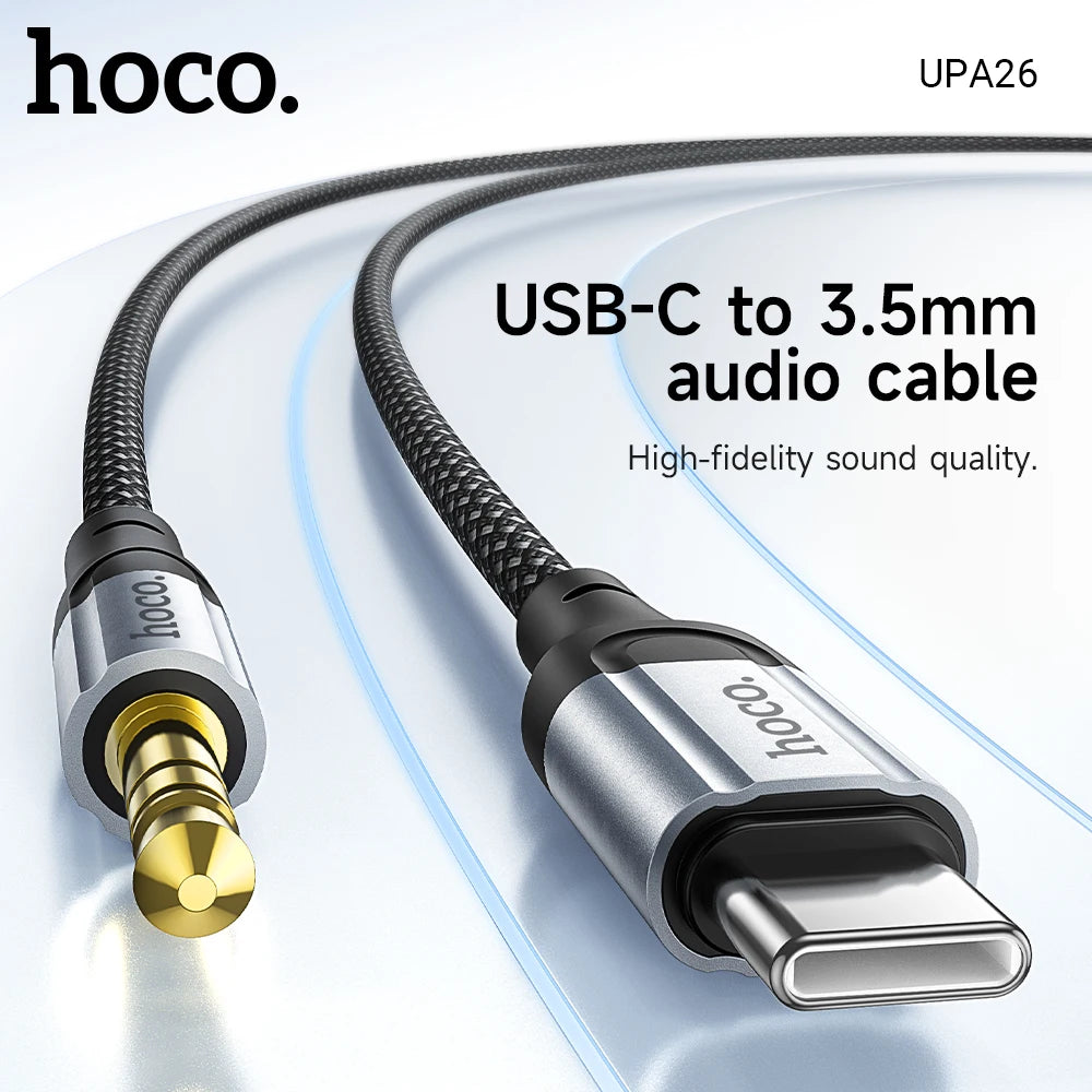 HOCO UPA26 USB-C to 3.5mm Hi-Fi Audio Cable
