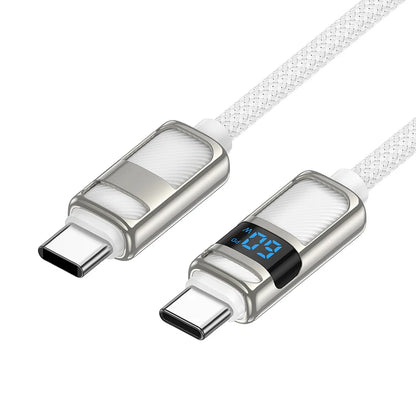 HOCO U137 PowerDisplay 60W USB-C Fast Charging Cable