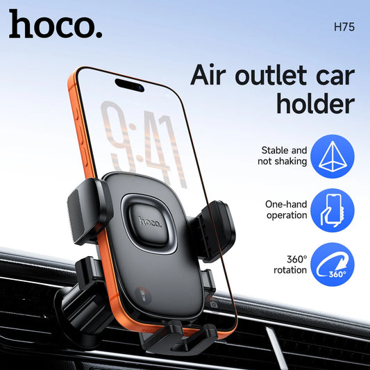 HOCO H75 Automatic Air Vent Car Phone Holder
