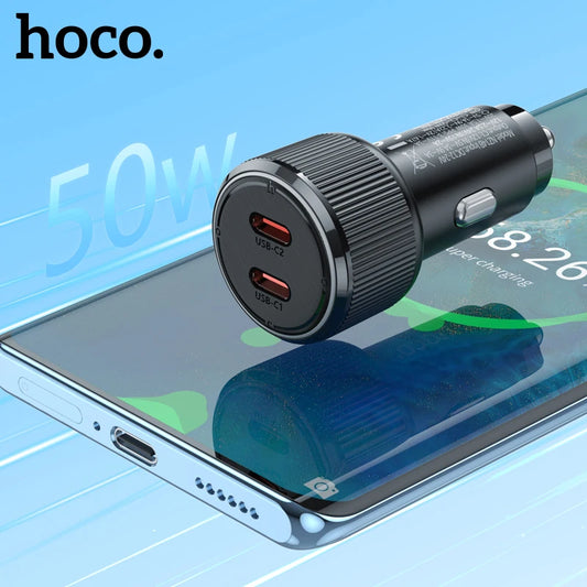 HOCO NZ14B DualCharge PD30W Car Charger