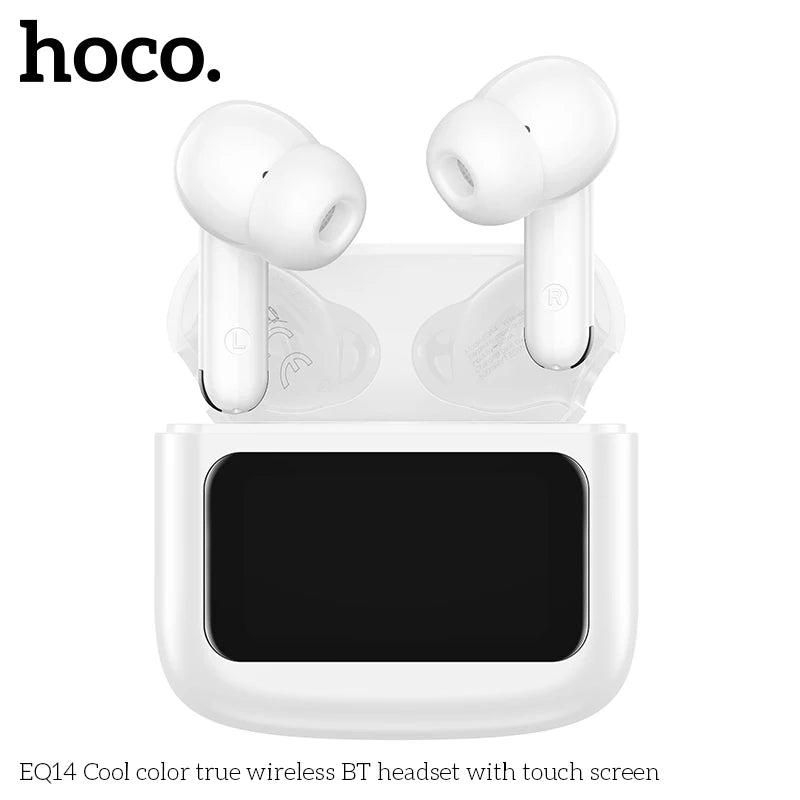 HOCO EQ14 Smart Touchscreen Wireless Earbuds