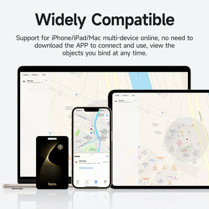 HOCO E92 Smart GPS Card Tracker – Find My Compatible Anti-Lost Device