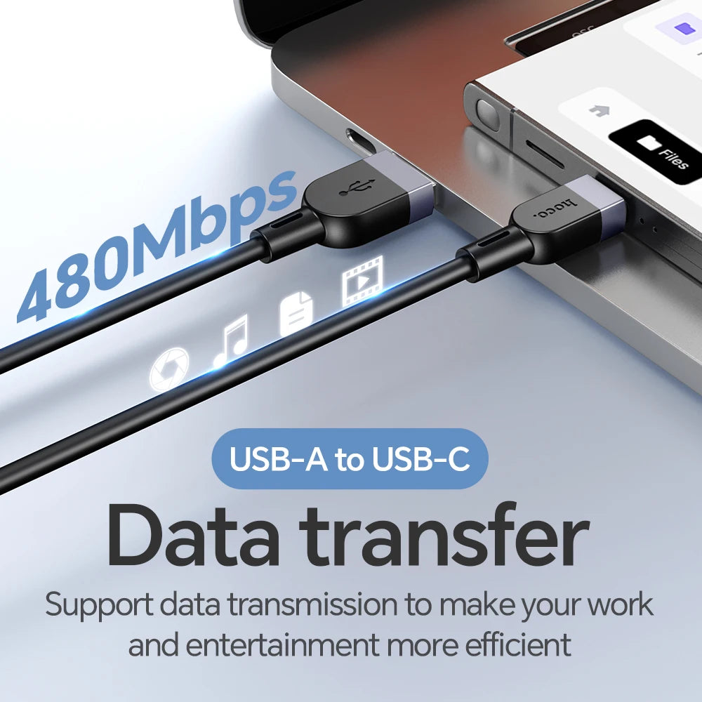HOCO X109 USB-C to USB-C Fast Charging Cable 60W
