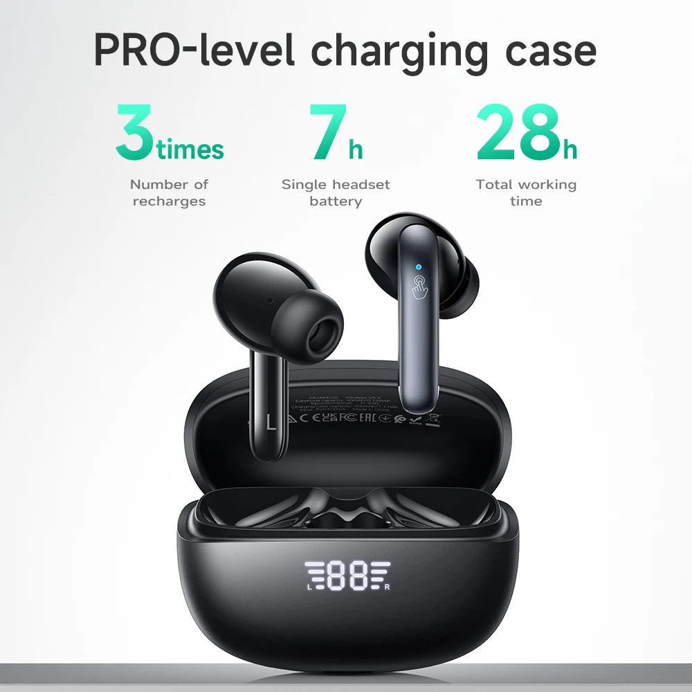 HOCO EQ5 ANC Wireless Earbuds with ENC Microphones