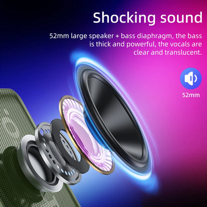 HOCO BS51 Mini Bluetooth Speaker with TWS & FM