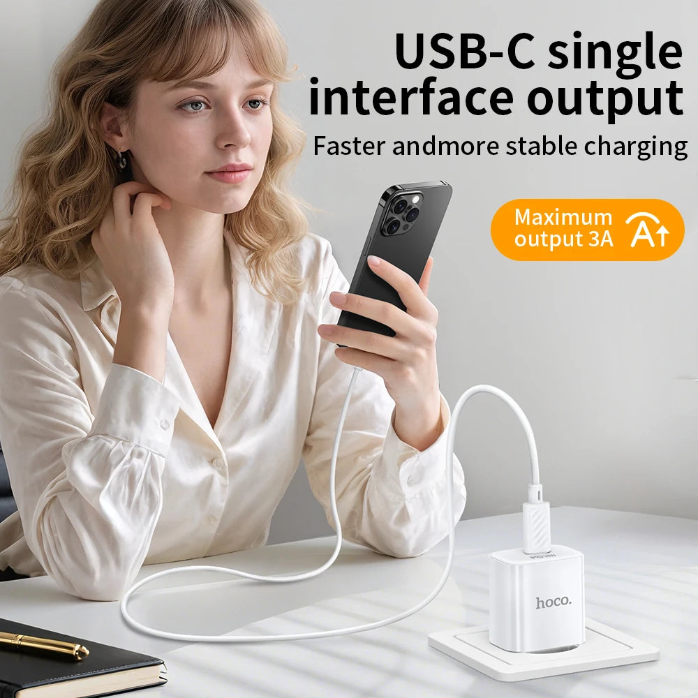 HOCO C76A Pro 30W USB-C PD Fast Charger