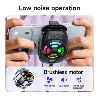 HOCO GM76 Magnetic Phone Cooler with RGB Display
