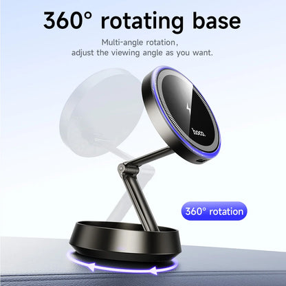 HOCO HW33 Magnetic Wireless Car Charger Mount 15W