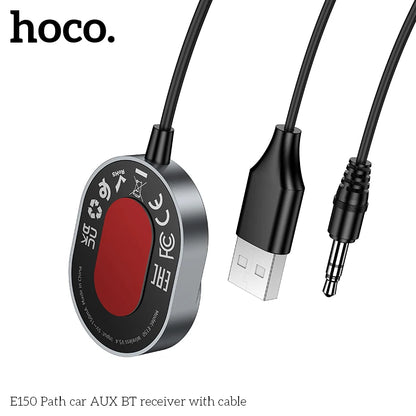 HOCO E150 Bluetooth 5.4 AUX Receiver for Car
