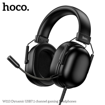 HOCO W113 USB Gaming Headset (7.1 Surround)