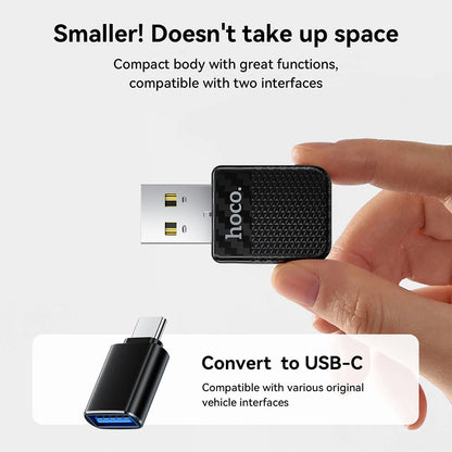 HOCO HU3 Wireless CarPlay Adapter for iPhone
