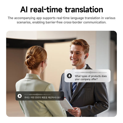 HOCO EQ100 AI Real-Time Translation Earbuds
