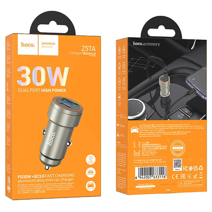 HOCO Z57A TurboDrive PD30W Car Charger