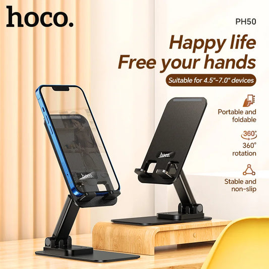 HOCO PH50 Foldable 360° Desktop Phone Stand