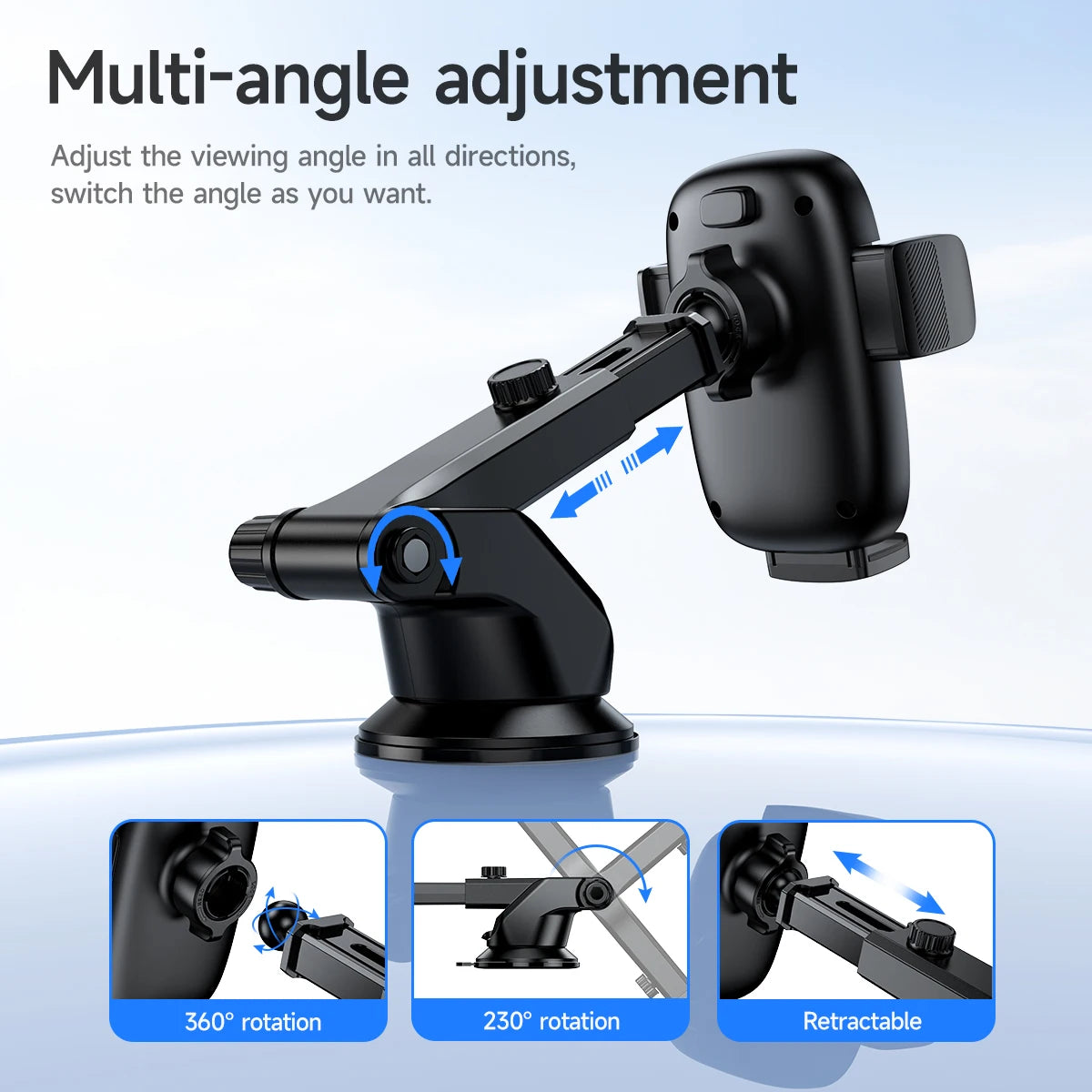 HOCO HW32 Signature Wireless Charging Car Mount