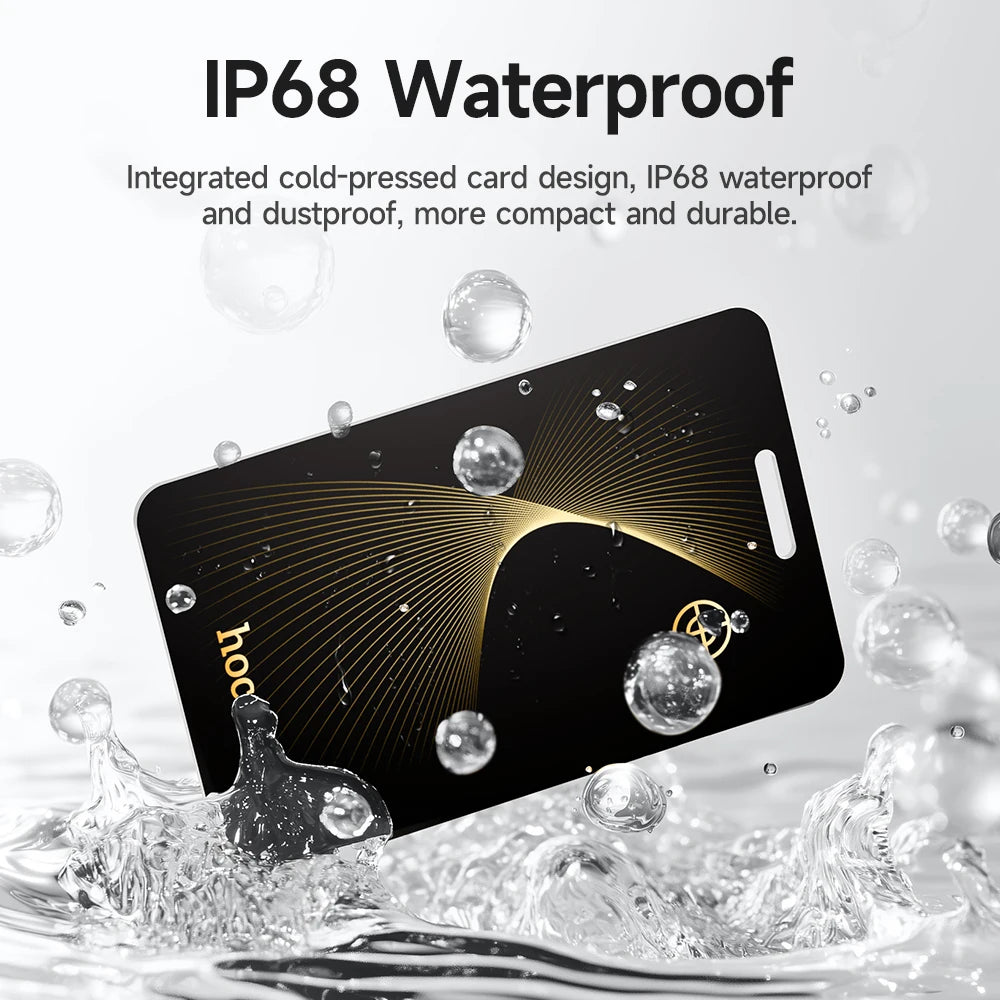 HOCO E92 Smart GPS Card Tracker – Find My Compatible Anti-Lost Device