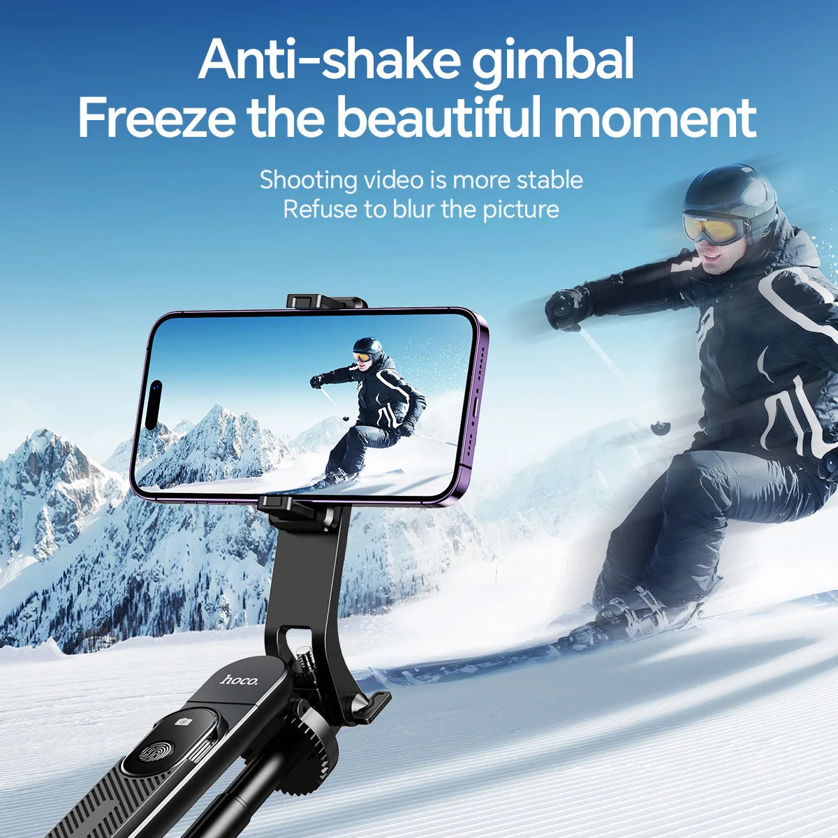 HOCO K22 Extendable Tripod with Bluetooth Remote